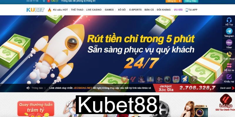 Ưu điểm của nhà cái Kubet88